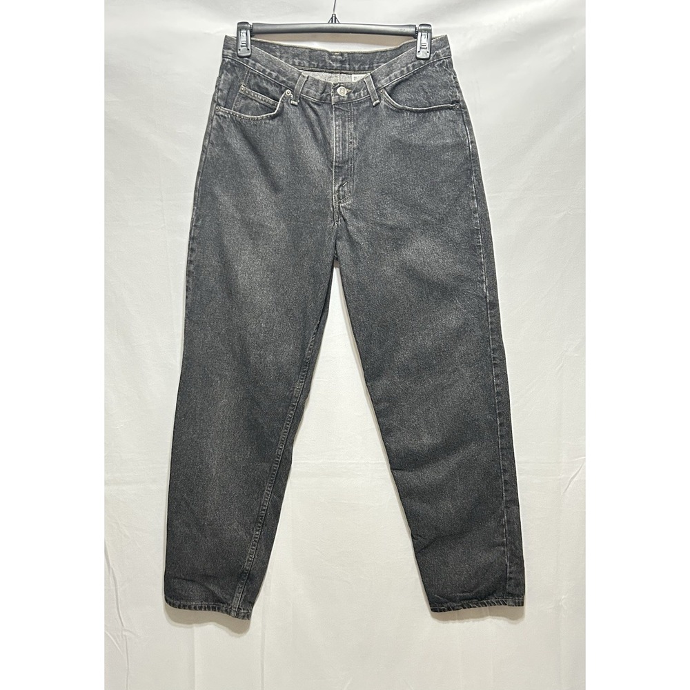 Brittania Vintage Mens 34W X 32L 100% Cotton Relaxed  Fit Black Jeans